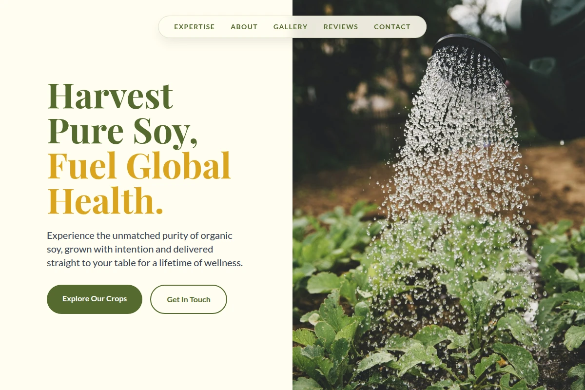 Growth Organic Food
