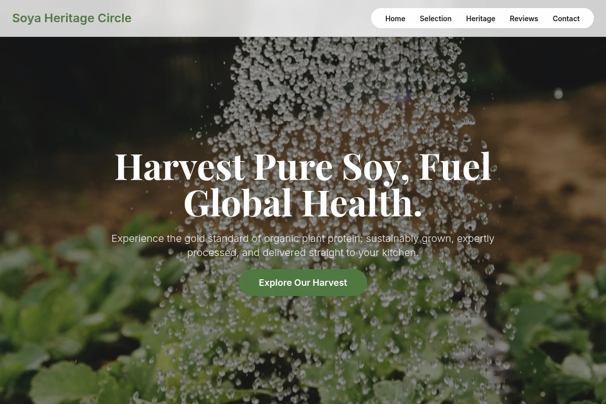 Contract Organic Food