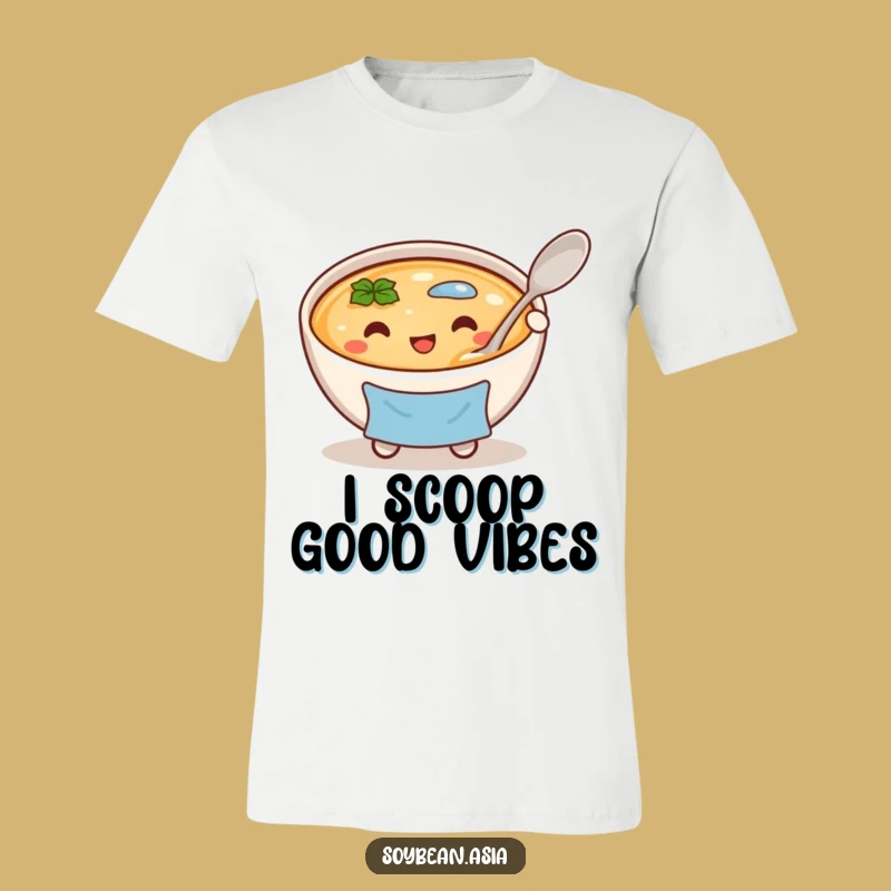 Funny Miso Soup Chef T-Shirt: Wear Your Comfort Food Style